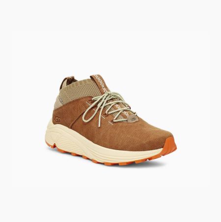 UGG Miwo Sport High HyperWeave - Joggesko Herre - Khaki (NO-G440)